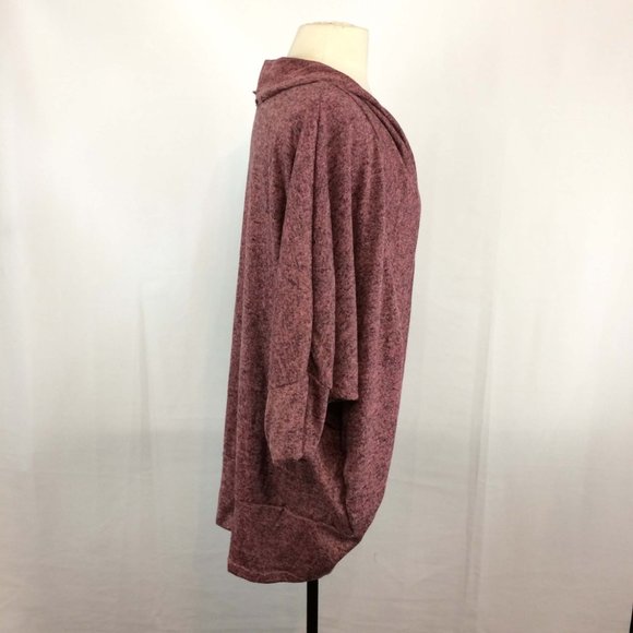 JJ Perfection‎ Pink Long Open Front Cardigan, 2XL - Picture 5 of 7